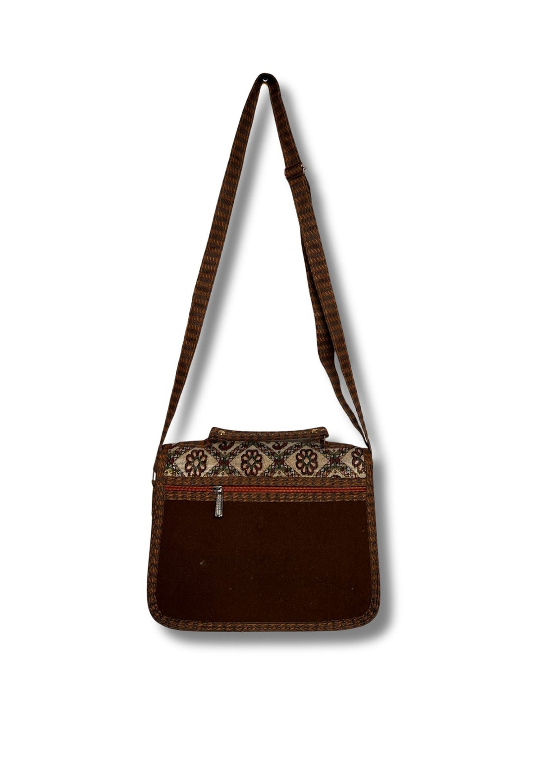 Halı Motifli Omuz Askılı Çanta