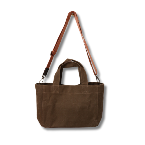 Baskılı Omuz Askılı Tote Çanta – Casual Retro