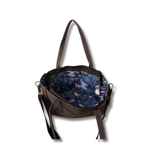 Kahverengi Tote Çanta – Omuz & El Kullanımı