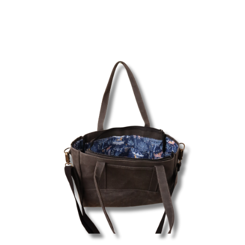 Kahverengi Tote Çanta – Omuz & El Kullanımı