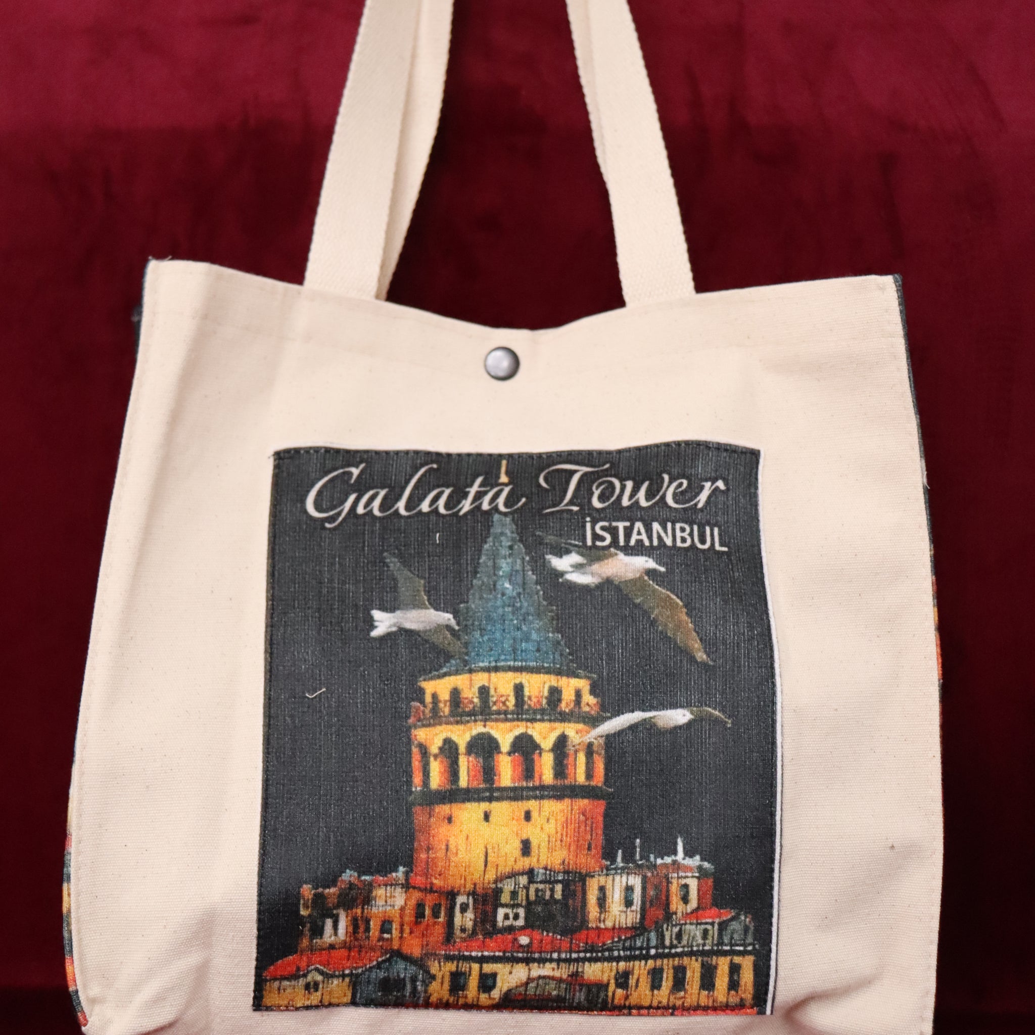 Galata Kulesi 2 Canvas Çanta