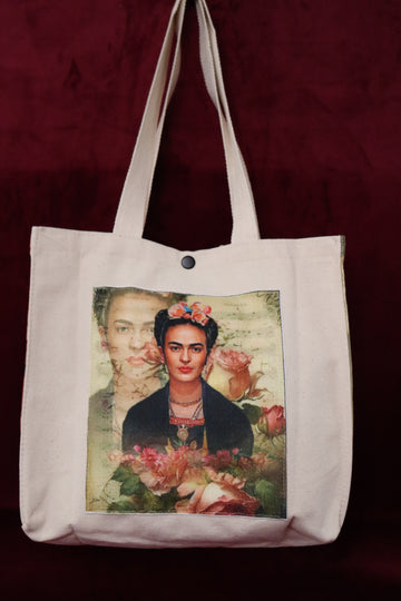 Frida Kahlo Canvas Çanta