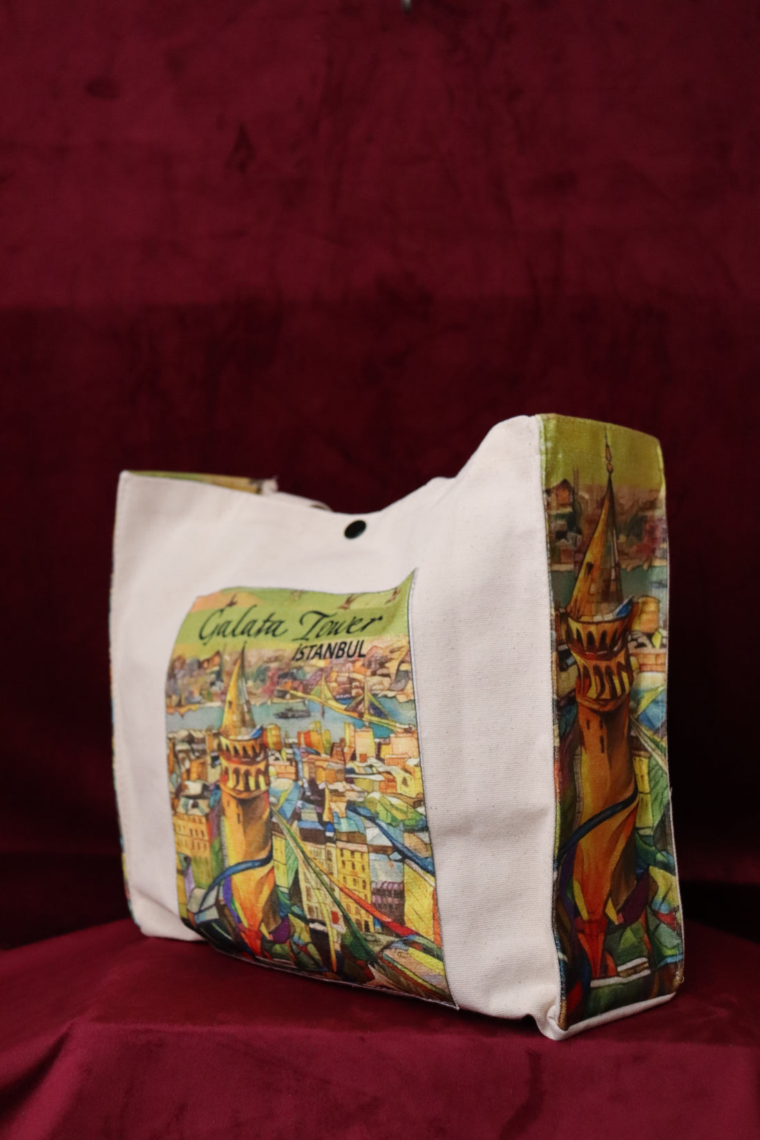 Galata Kulesi Canvas Çanta