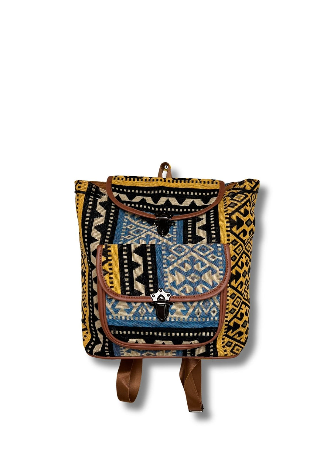 Halı Motifli Sırt Çantası